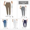 Men's Slim-Fit Casual Sports Pants with Pockets for Running, Fitness, and Golf