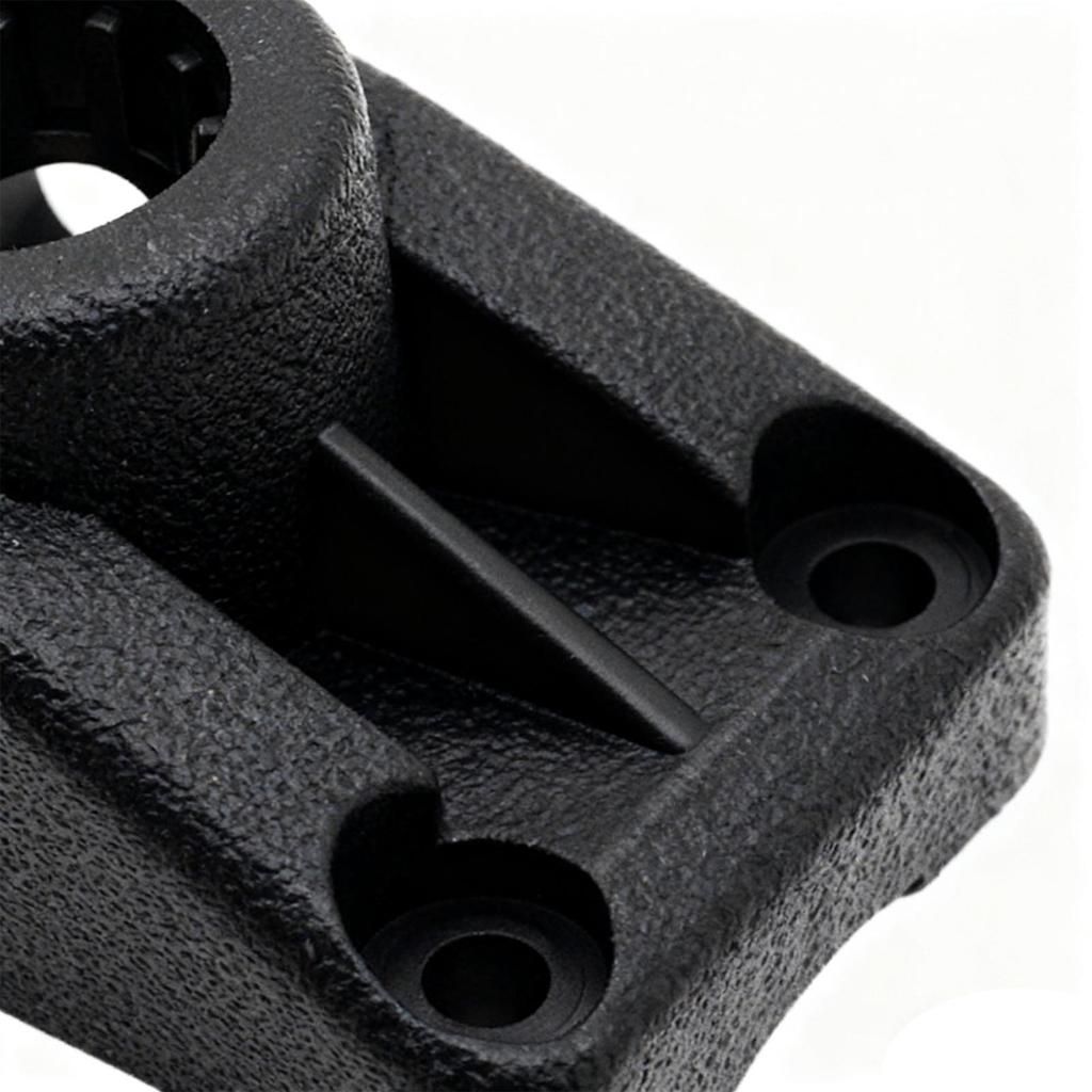 Kayak Pole Holder 360-degree Rotation Mounting Base Boat Rod Holder For Installation Inflatable Boats Paddle Boards Canoes