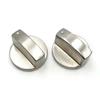 6Mm Universal Silver Gas Stove Control Knobs Adaptors Oven Switch Cooking Surface Control Locks