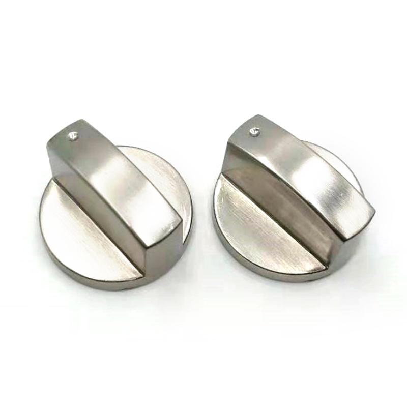 6Mm Universal Silver Gas Stove Control Knobs Adaptors Oven Switch Cooking Surface Control Locks