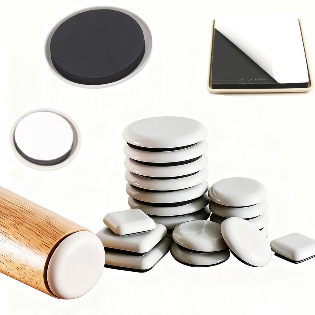 4 шт. накладки на ножки мебели, устойчивые к царапинам, легко перемещаемые, утолщенные, для перемещения тяжелой мебели, антиабразивный защитный коврик для пола