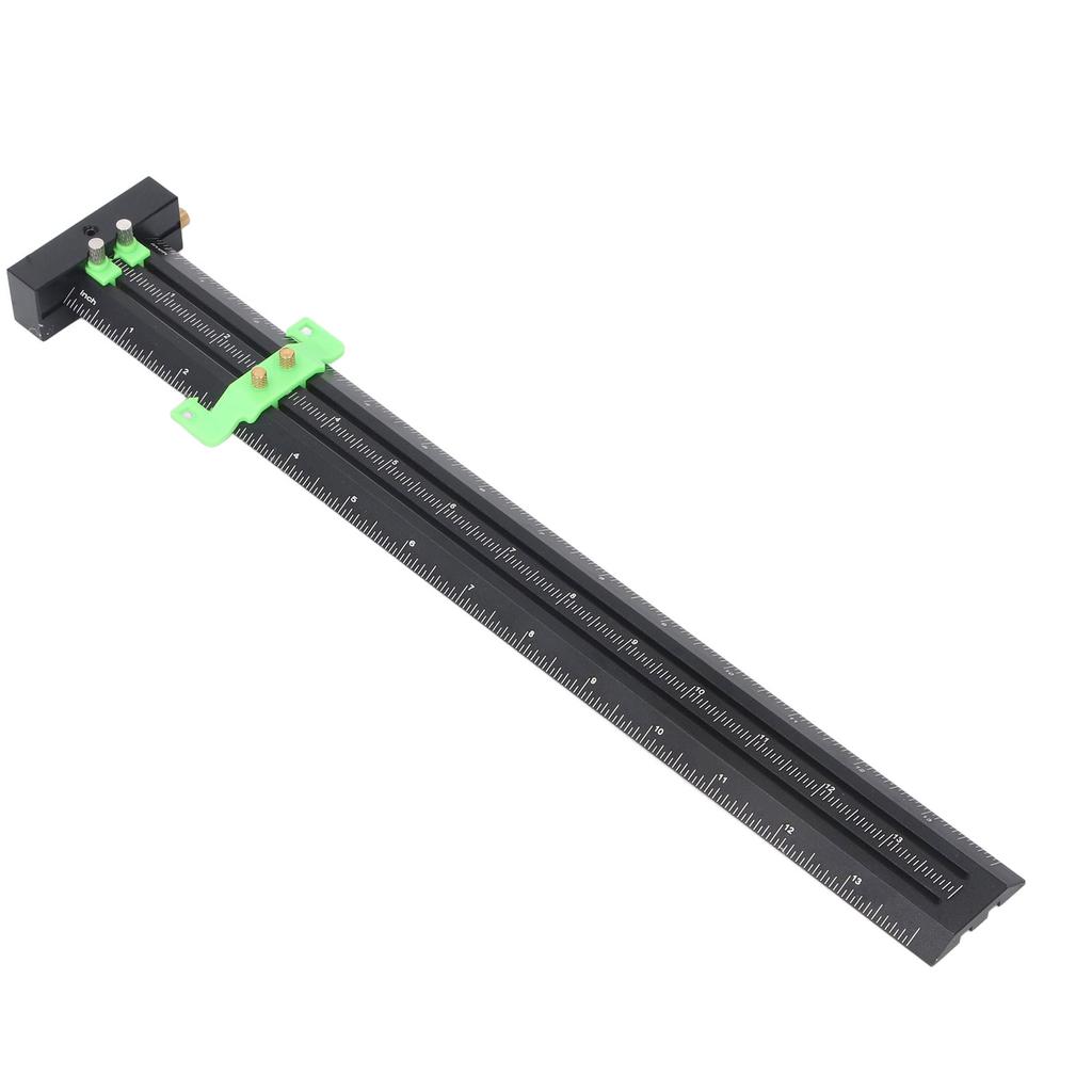 Разметочная линейка типа Т из алюминиевого сплава, многофункциональная, портативная, для деревообработки, Т-образная линейка с ручкой