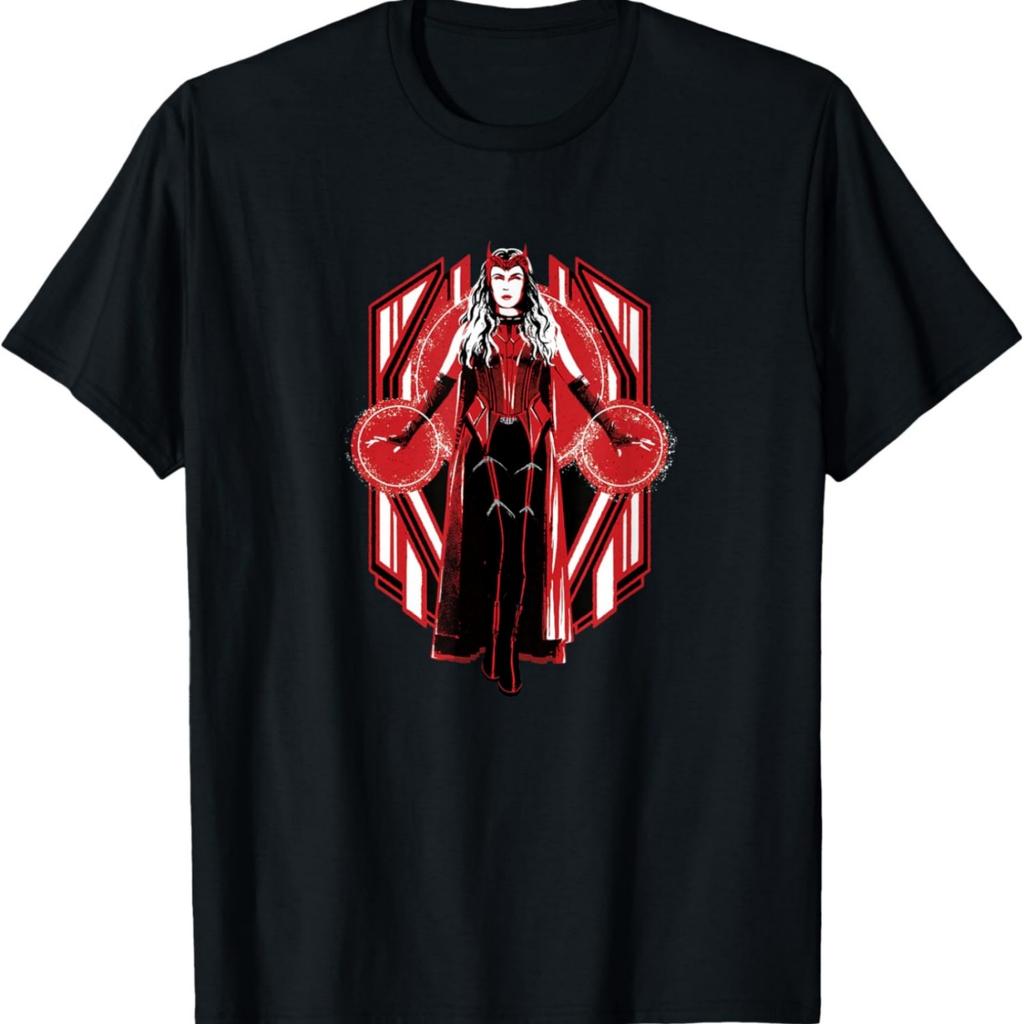 Футболка Marvel WandaVision Алая Ведьма Портрет Силы