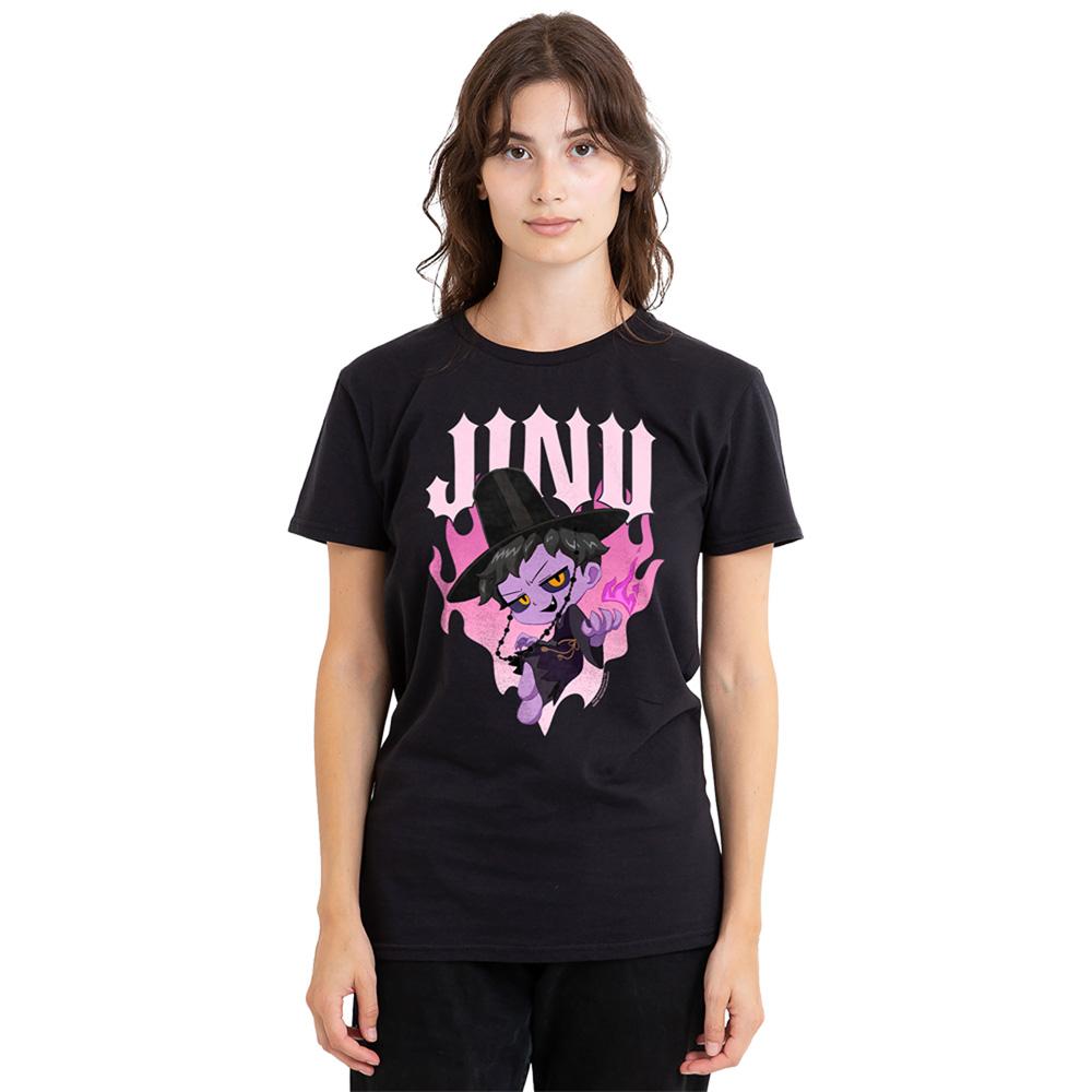 K-Pop Demon Hunters Womens/Ladies Jinu Flames T-Shirt