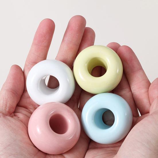 2 шт. держатели для зубных щеток гладкая керамика в японском стиле круглые однотонные подставки для зубных щеток столешницы для ванной комнаты подставка для хранения зубных щеток