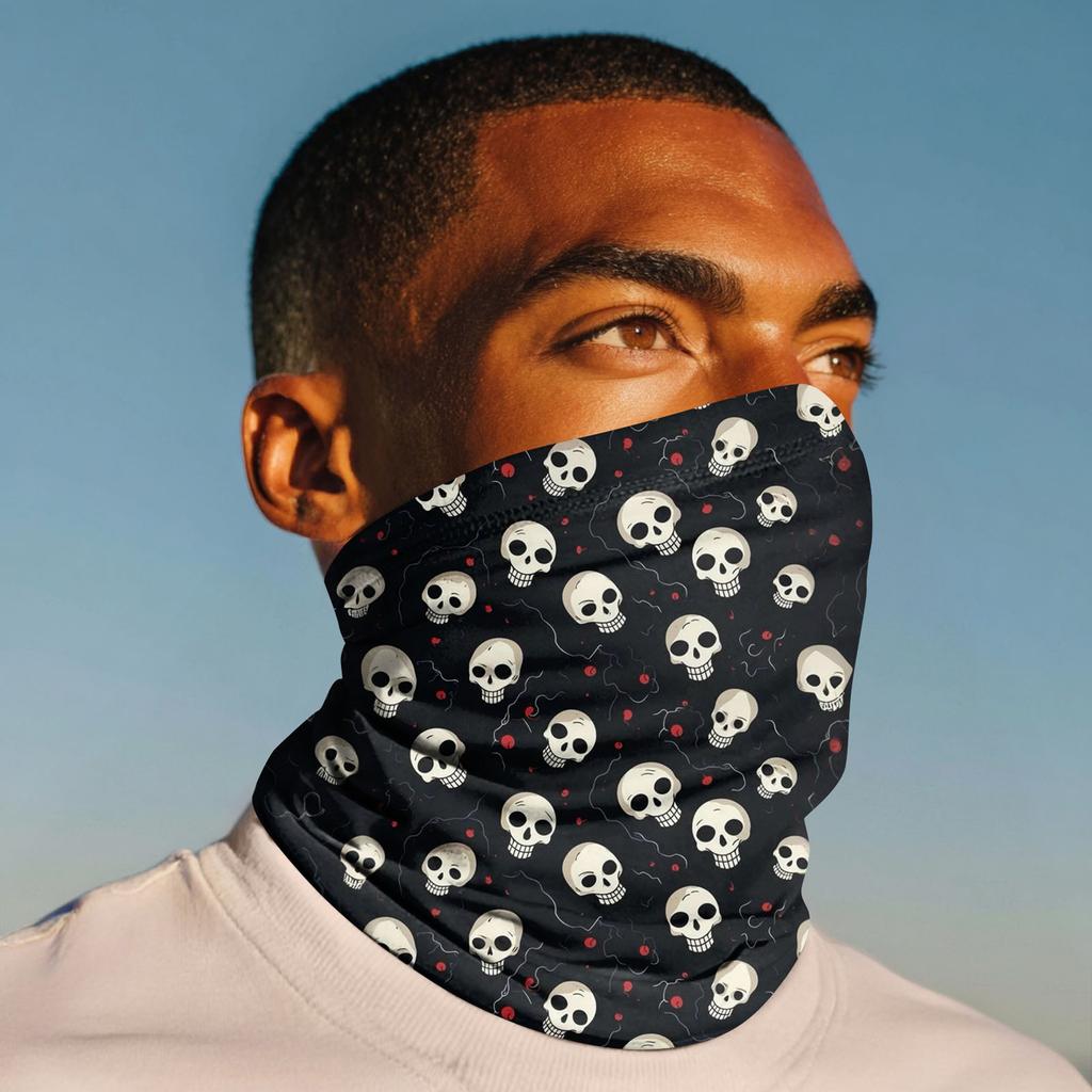 Уличная велосипедная маска Модный принт Бандана Шарф для шеи