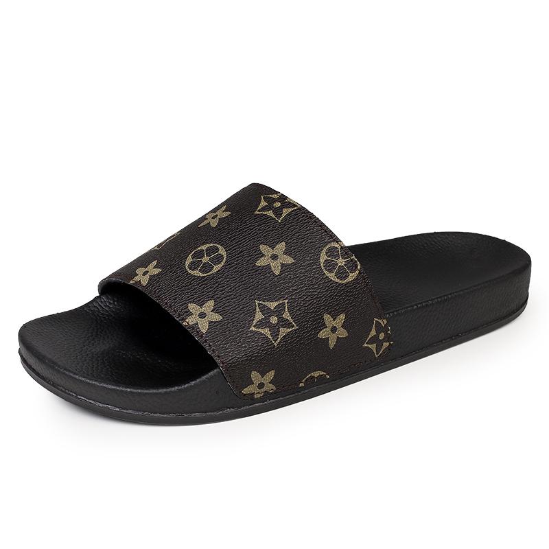 Мужская обувь, летние уличные тапочки, новые стильные нескользящие тапочки, мужские тапочки