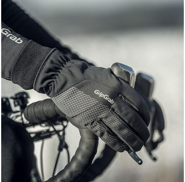 Велосипедные перчатки GripGrab Ride Windproof (черные)