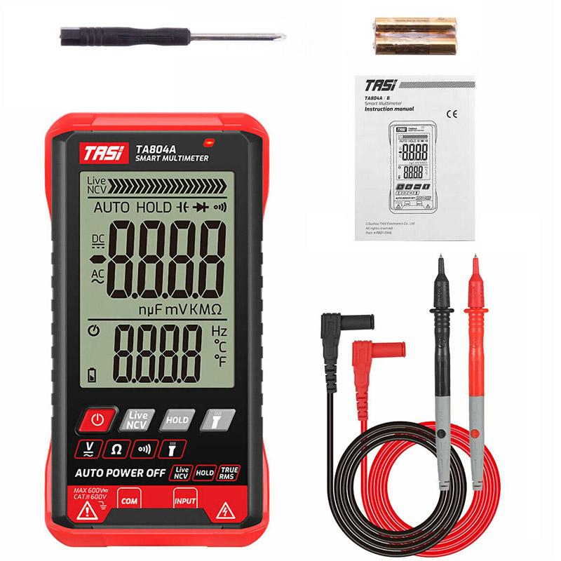 Цифровой мультиметр Вольтметр Амперметр переменного и постоянного тока Вольт Омметр Тестер Автоматический диапазон