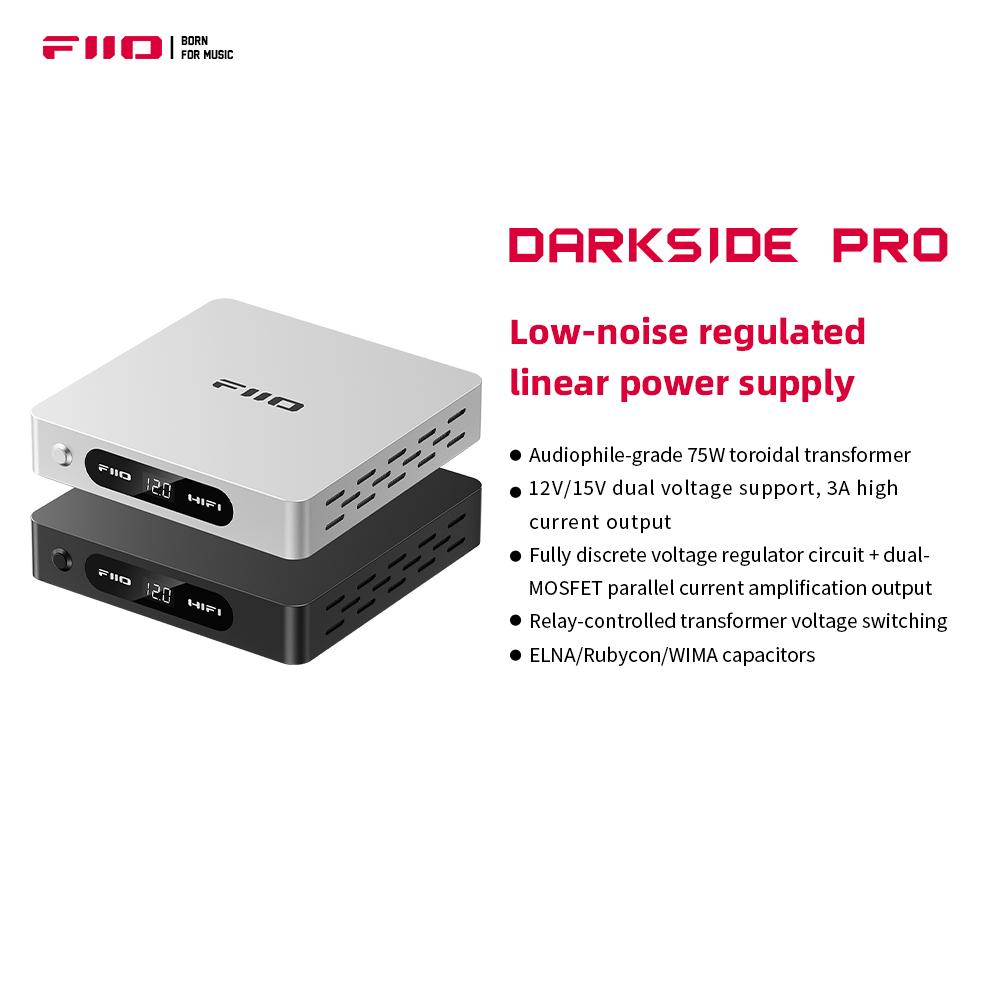 FIIO Darkside Pro 12V/15V Low-noise regulated linear power supply