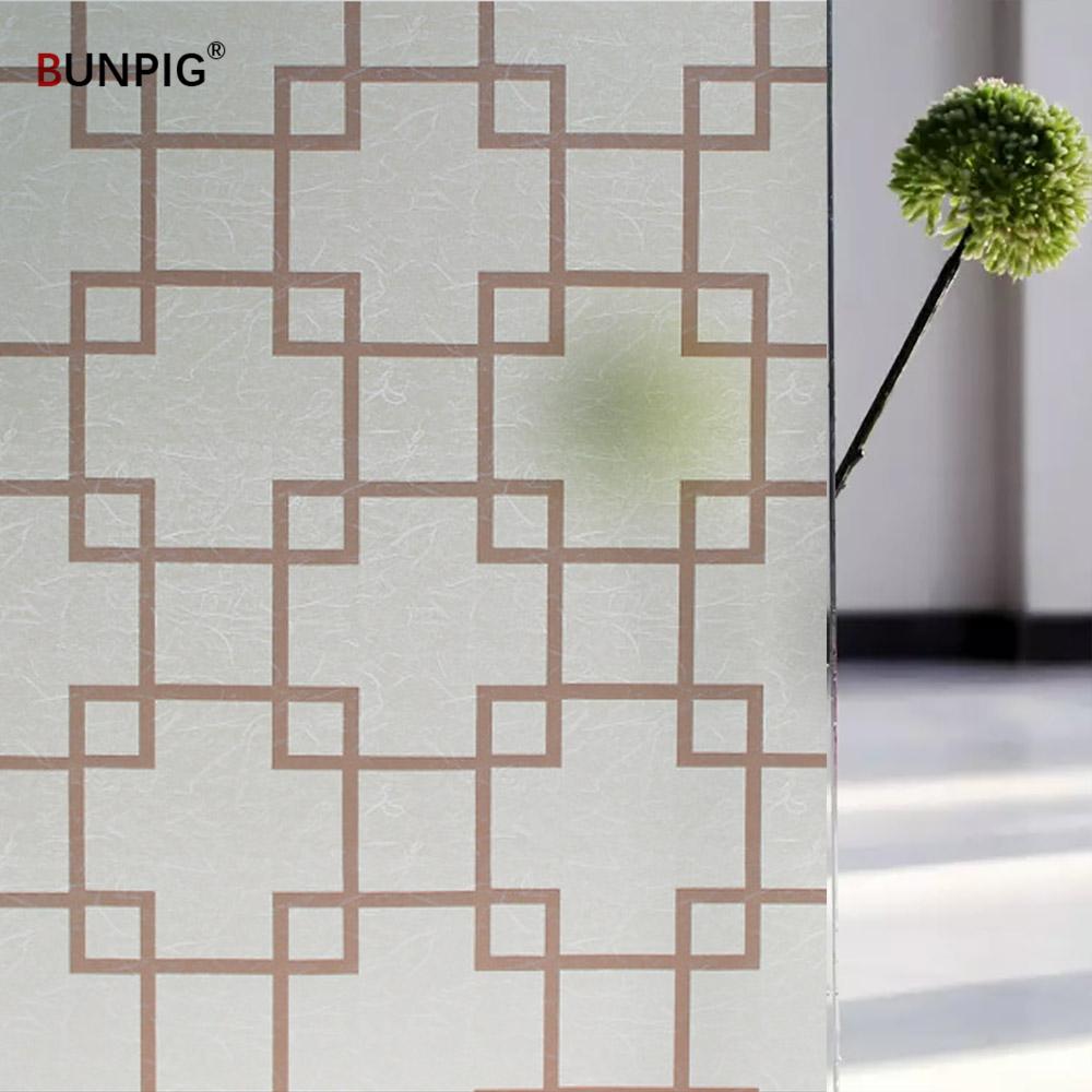 Пленка для окон, пленка для витражей, матовые непрозрачные наклейки на стекло, солнцезащитные виниловые наклейки на окна для дверей, домашнего офиса