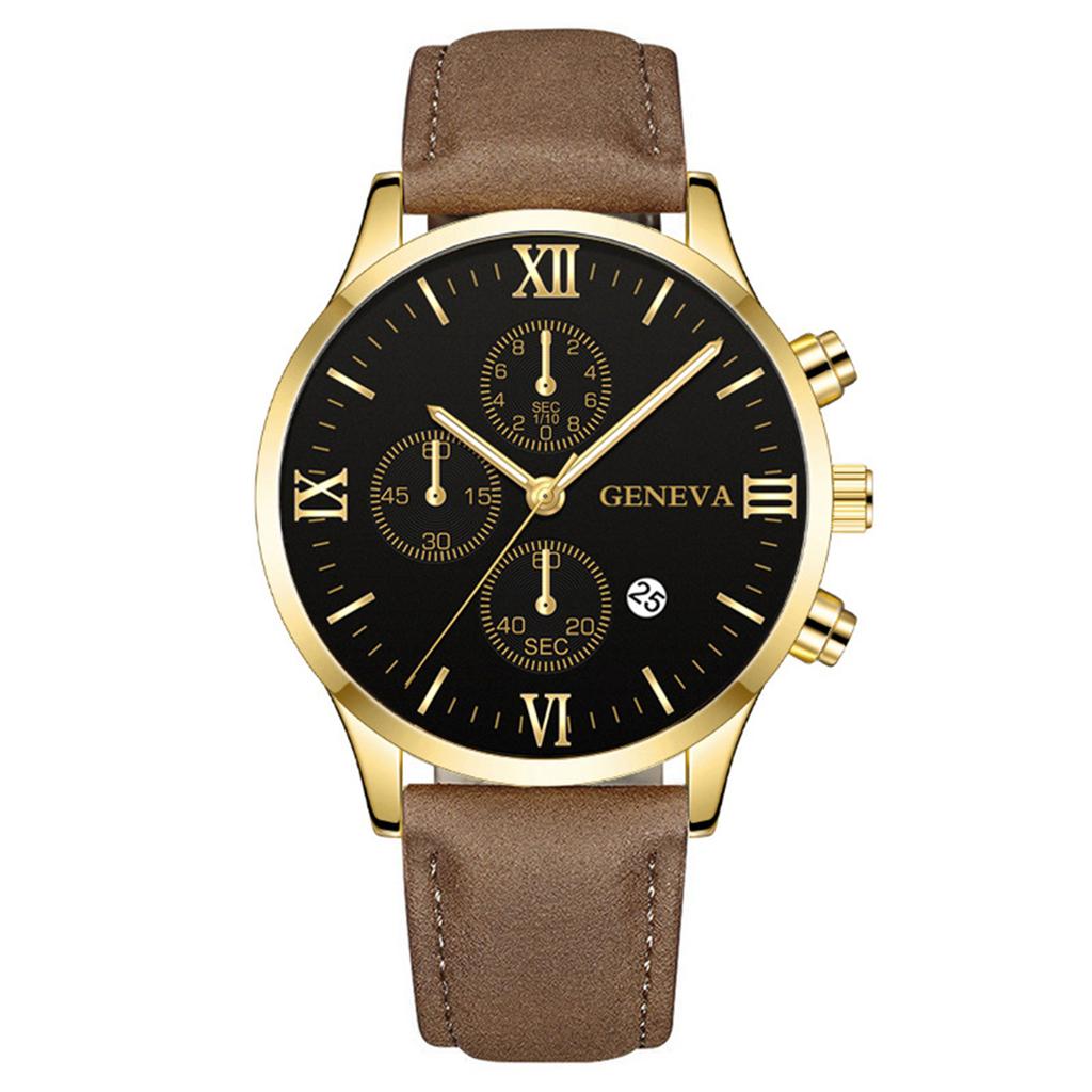 Men's Luminous Running Alarm Clock Watch