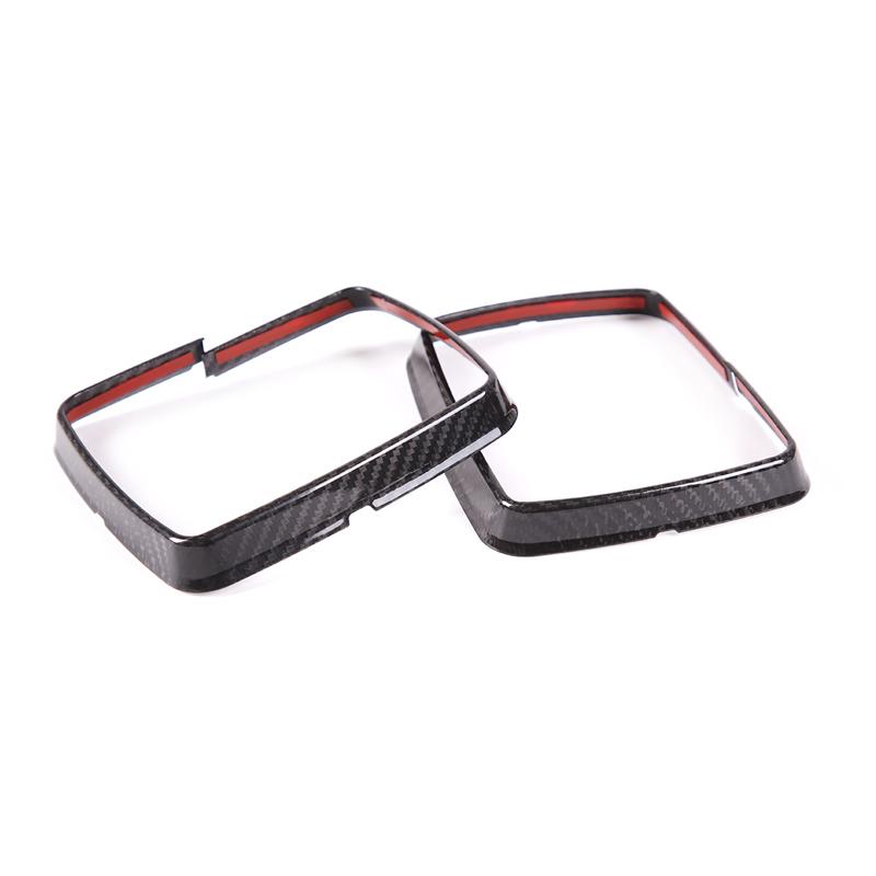 Для Mercedes-benz G Class W463 2004-2018 Настоящее углеволокно Автомобильный капот Указатель поворота Декоративная рамка Накладка Наклейка Автоаксессуары