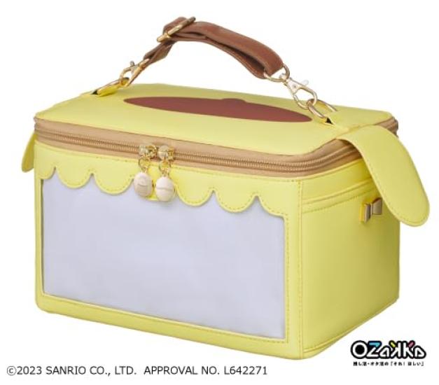 Косметичка OZaKKa Pom Pom Purin Идеально подходит для хранения плюшевых игрушек Ita и сувениров Косплей Ручная кладь (OMC-SAN-P) - Осикацу, Сумки, Макияж, Косметика,