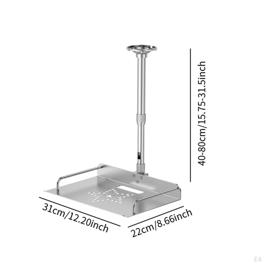 Потолочное крепление с лотком для проектора, камеры, настенное, высокая устойчивость, прочное, регулируемое