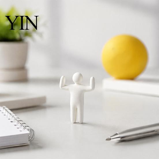Профессиональные инструменты для создания искусства 8 шт. Раскрашиваемые хамелеоновые украшения, 3D-печатные фигурки в различных позах для минималистичного офисного стола