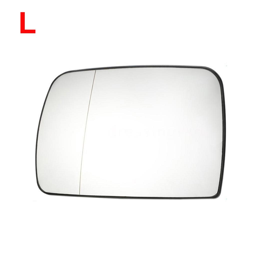 Боковой обогрев зеркала заднего вида, противотуманное зеркало на дверь, лист, подходит для BMW X5 E53 1999-2006 51168408797 51168408810