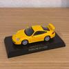 Kyosho 1/64 Porsche 911 GT3 желтый миникар