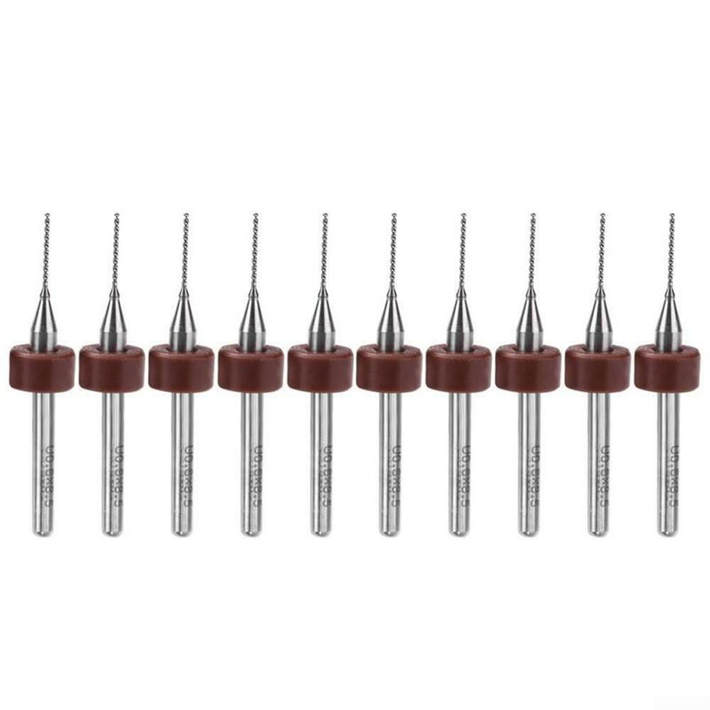 10*/набор микроспиральных сверл из карбида вольфрама PCB и концевые фрезы Circuit HQ