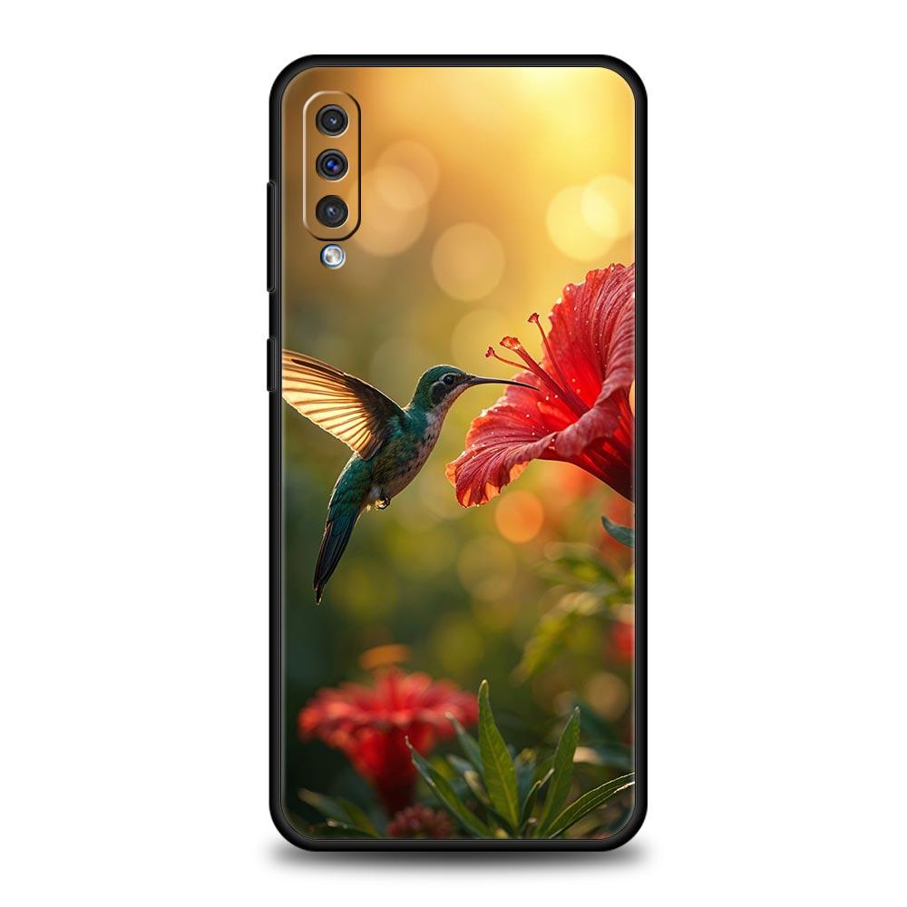Hummingbird Phone Case For Samsung Galaxy A56 A36 A26 A34 A17 A16 A06 A14 A12 A54 A72 A70 A30 A24 A22 A20e A52 A50 A40 A32 Cover