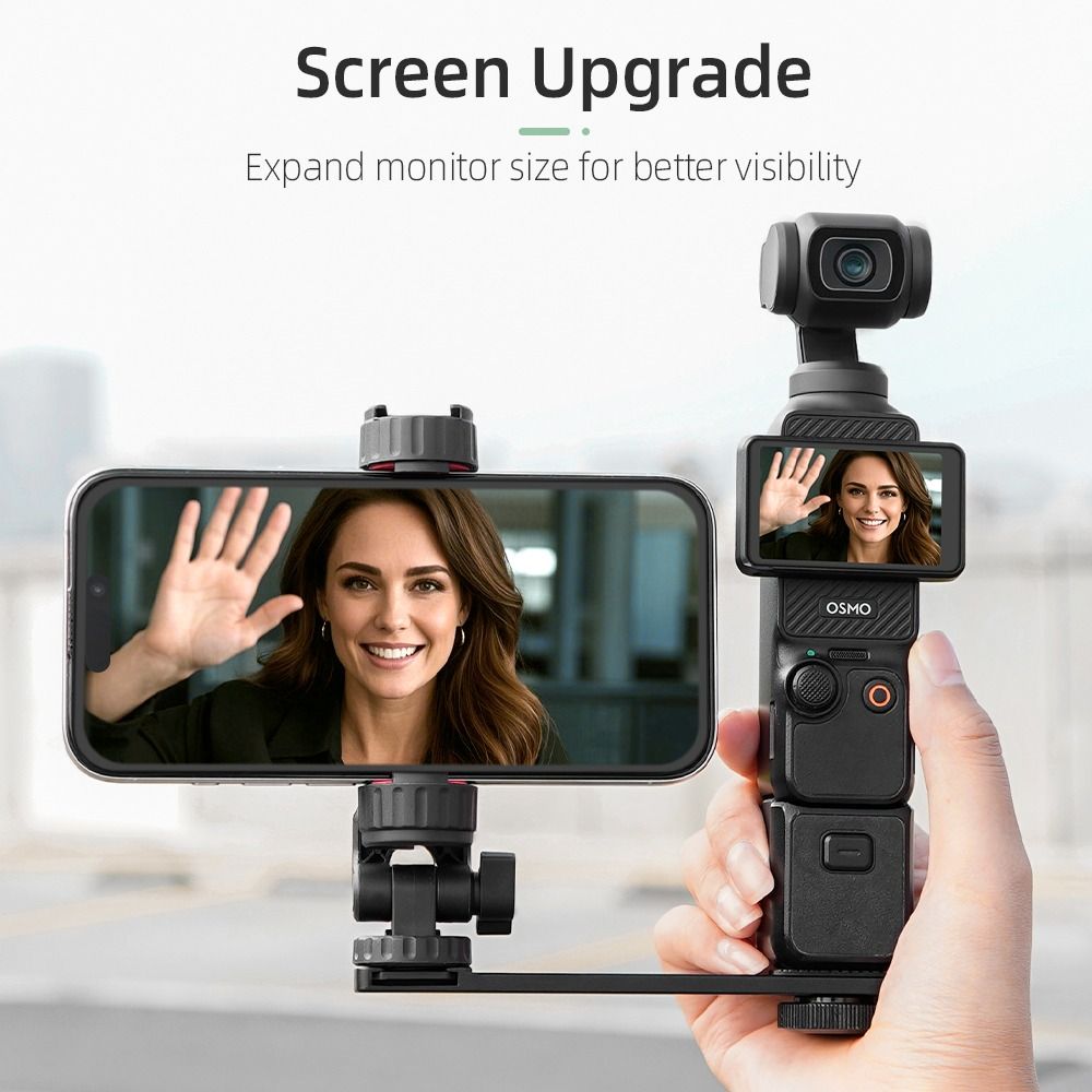 Photography Accessories Phone Bracket Mount Phone Clip Holder for DJI Osmo Pocket 3 Live Streaming