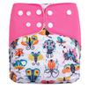 Reusable Washable Training Pants Toddlers Breathable Leak-Proof Diaper Cover With Waterproof Crotch Adjustable Size