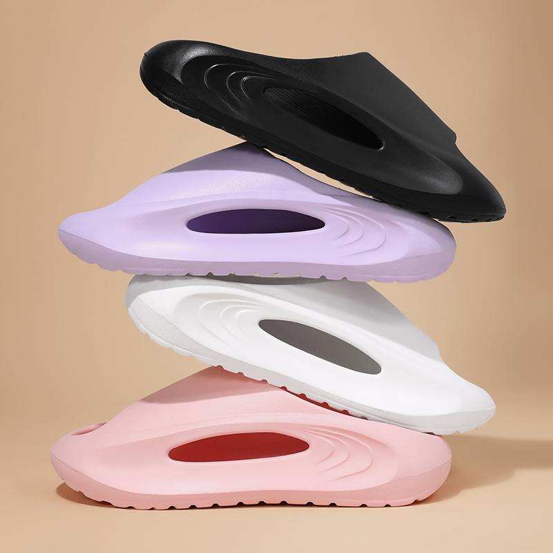 FashionMen Slippers 2024 New Slides Summer Sandals Men Outside Women Fashion Casual Beach Lover Breathable Shoes Men Home Slippers