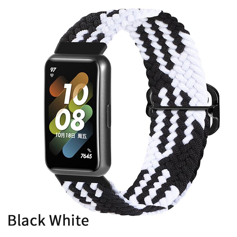 Регулируемый нейлоновый ремешок для Huawei Band 7, дышащий 7NFC, запасные аксессуары, эластичный браслет для браслета Huawei Band7