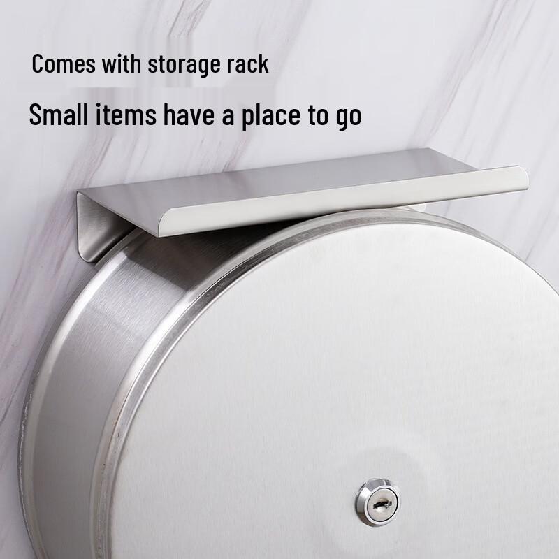 Large Round Roll Paper Dispenser