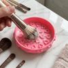 Portable Makeup Brush Cleaner Bowl Cute Brush Cleaning Tool Brush Cleaning Tray  Makeup Tools