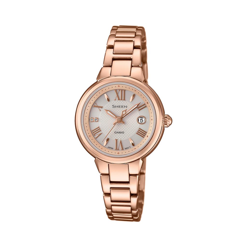 Casio Men's 50M Water Resistant Analog Quartz Watch SHE-4516SBG-9A