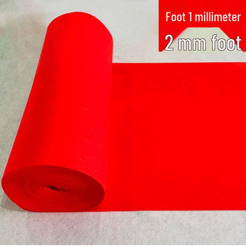 Red Carpet Wedding Reception Stage: Thickened Waterproof Non-slip Stair Carpet