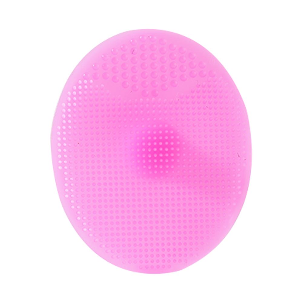 Facial Silicone Cleansing Brush Oval Shape Lightweight Exfoliator Face Scrub Massager Wash Cleaning Brush Beauty Tool Soft H4R7