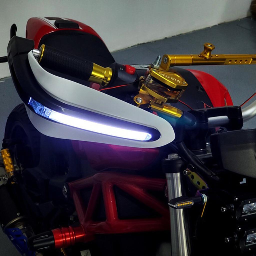 Universal Handlebar Handguards Suitable for 650 150 RSV4 RS50 TUONO V4 125 Motorbike LED Light Hand Guard Protector 2pcs