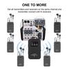 2.4G Wireless In Ear Monitor System Wireless IEM System with Transmitter Receiver Automatic Pairing