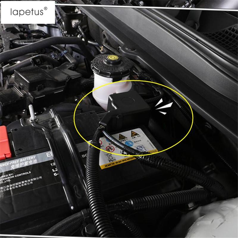 Аксессуары Lapetus Подходят для Honda Accord 10-го поколения 2018 - Пластиковый комплект накладок-рамки на отрицательный клеммный узел аккумулятора двигателя