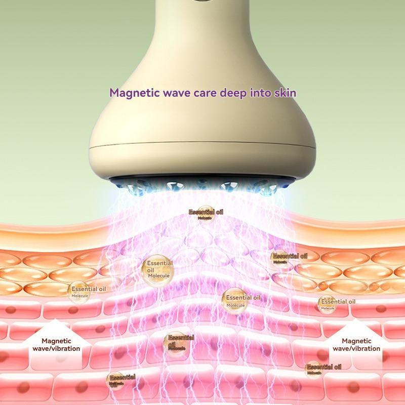 Перезаряжаемый горячий компресс для живота, массажер, горячий компресс с отрицательным давлением, скребок для меридианов, банки, портативный массажер для рук и ног