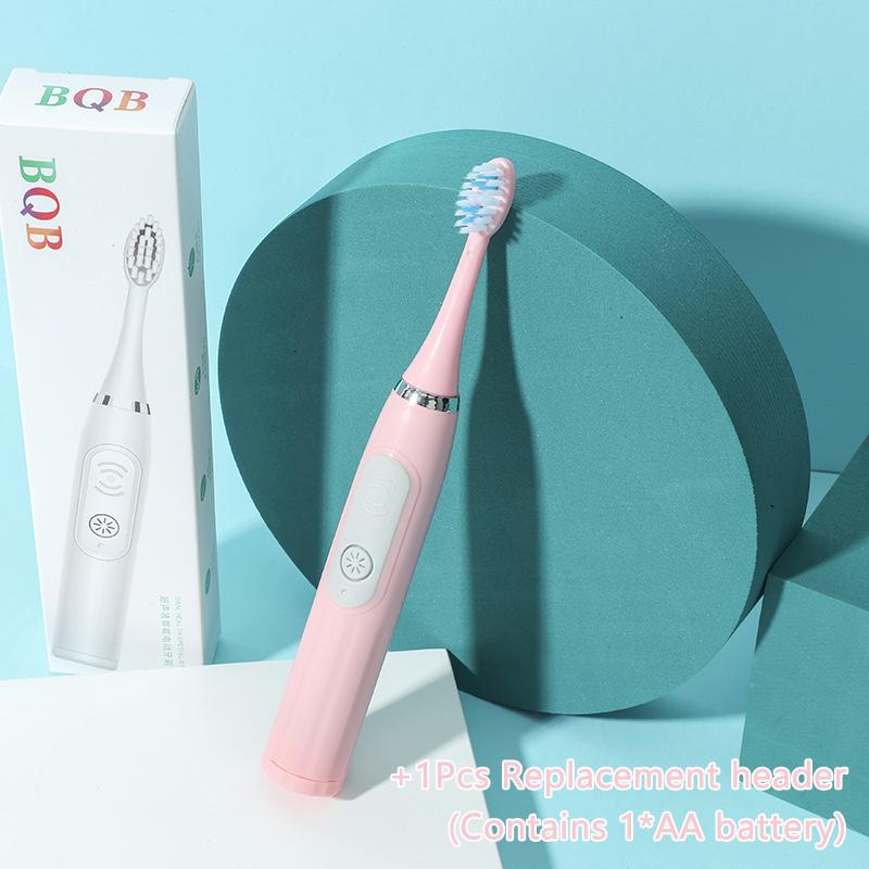 1 шт. Звуковая электрическая зубная щетка Высокочастотная чистка Зубная щетка Портативная Выносливость от батареи Электрическая зубная щетка Уход за полостью рта