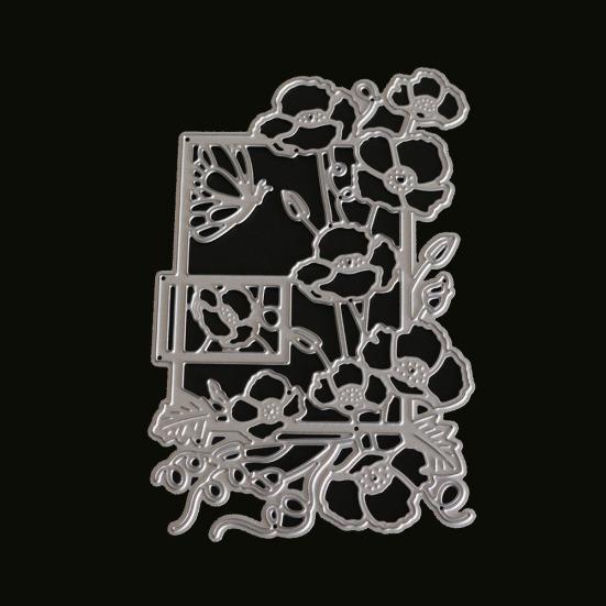 Butterfly Flower Metal Cutting Die for DIY Scrapbooking Album Craft Project