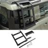 Для Land Rover Defender 110 2020-2026 Алюминиевый сплав Автомобильная полка-органайзер для хранения в задней двери багажника Полка для груза и багажа Задние полки Аксессуары