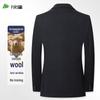 Мужской блейзер Shanshan из смеси шерсти ягненка в стиле business casual