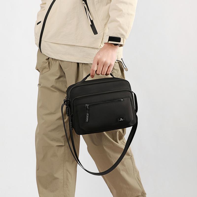 Мужская сумка через плечо, сумка через плечо, многослойная сумка Oxford