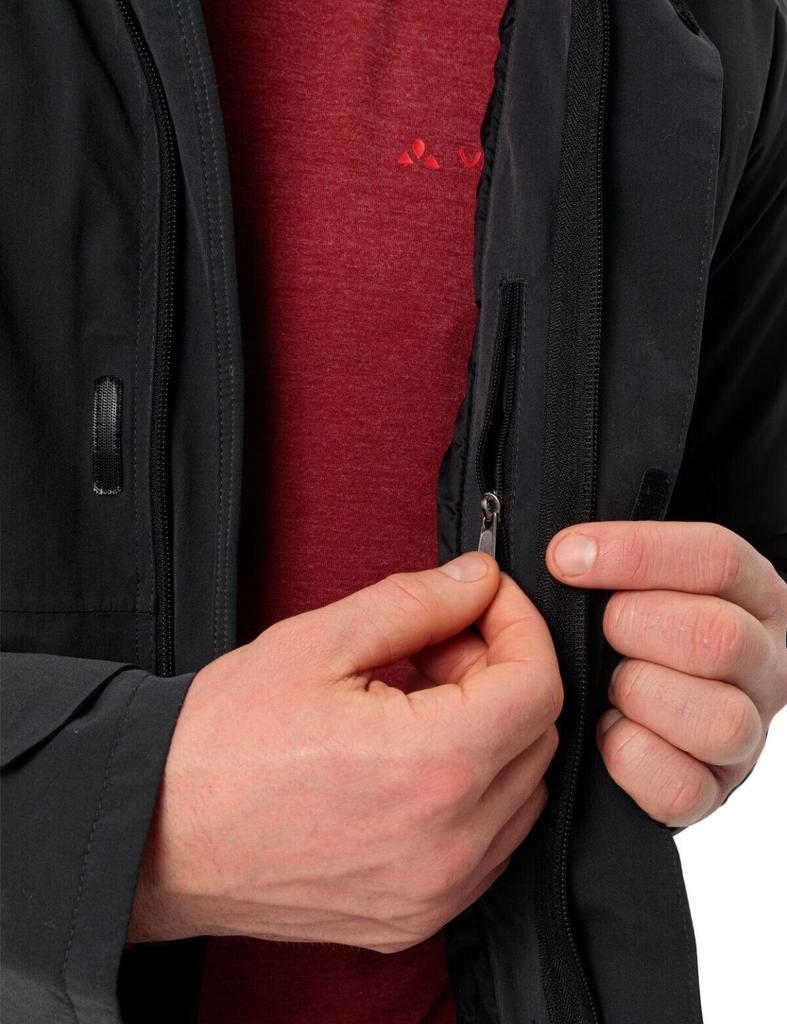 Мужская куртка-парка VAUDE Idris II Wool Parka (45013) Мужская куртка Idris II black uni