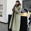 Women's Artificial Fur Coat Women's Autumn And Winter Loose Plush Thickened Hooded  Coat