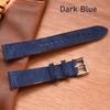 18mm 20mm 22mm 24mm Suede Watch Strap Double Layer Leather Handmade Vintage Watch Band  Replacement Wristband Watch Accessories