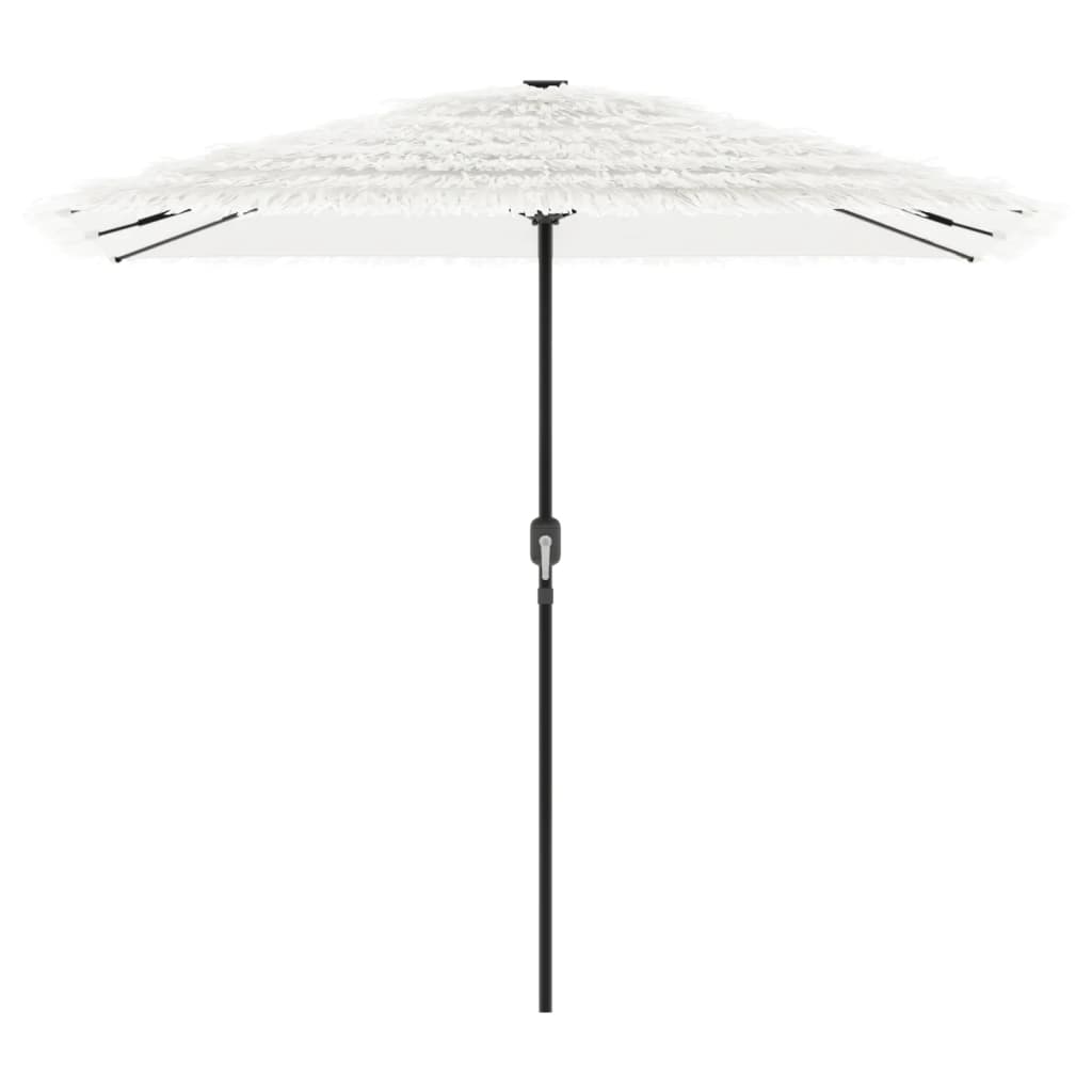 White Sun Umbrella with Steel Pole 248 x 248 x 248 cm