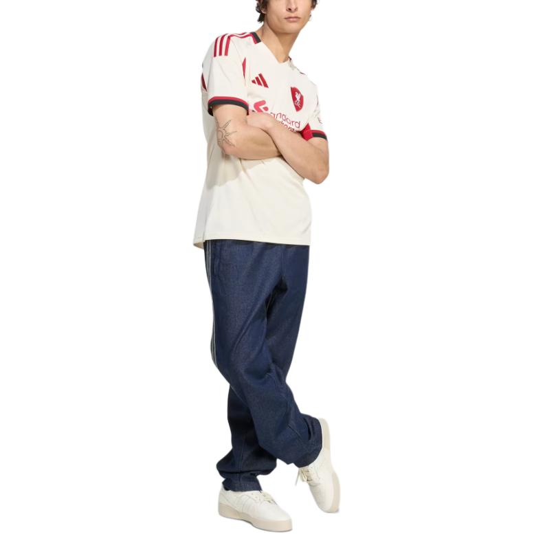 adidas Бесплатная доставка с adiClub Ливерпуль ФК 25/26 гостевая футболка JV6487