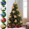 Christmas Tree Decoration Artificial Flower DIY Accessories Festive Atmosphere Tree Insert