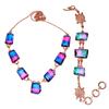 Bio-Tourmulian 14 Ct Rose Gold Plated Jewelry Necklace Bracelets18-20''