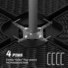 52kg Four Piece Fillable Cantilever Parasol Weight Set